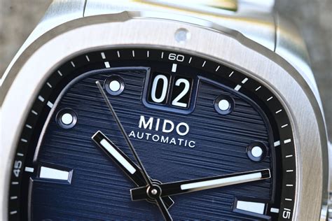 mido big date|Dont touch that dial: the Mido Multifort TV Big Date。